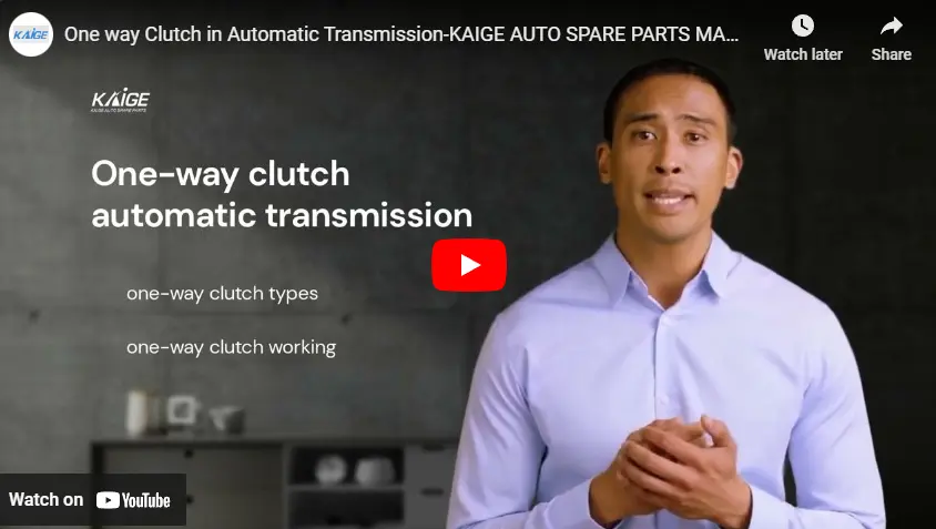 One-Way Clutch in Automatic Transmission
